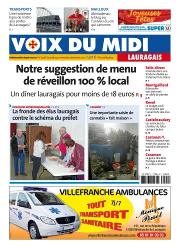 Voix du Midi (Lauragais) - 24 Dec 2015