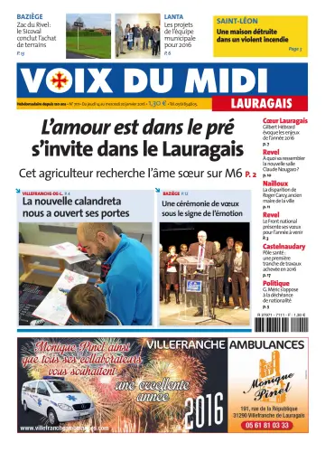 Voix du Midi (Lauragais) - 14 Jan 2016