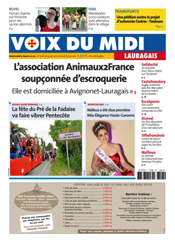 Voix du Midi (Lauragais) - 12 May 2016