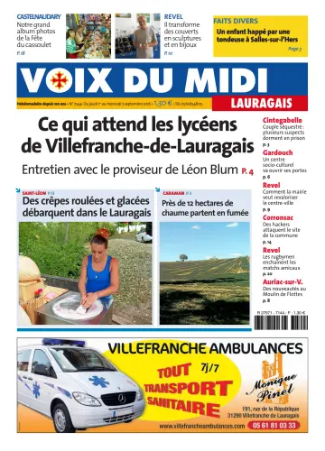 Voix du Midi (Lauragais) - 1 Sep 2016