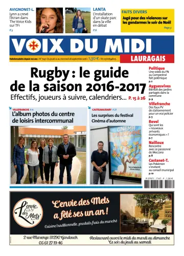 Voix du Midi (Lauragais) - 22 Sep 2016