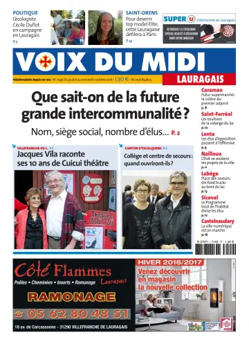 Voix du Midi (Lauragais) - 6 Oct 2016