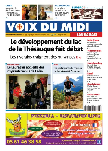 Voix du Midi (Lauragais) - 3 Nov 2016