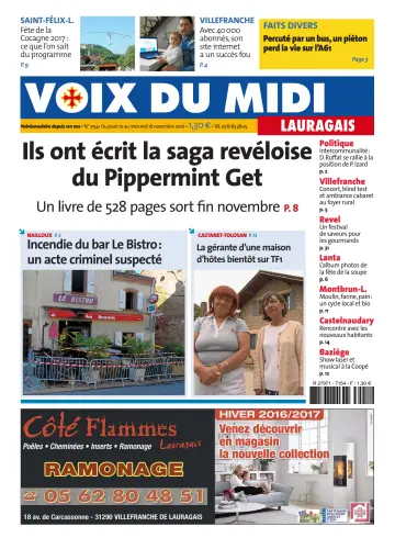 Voix du Midi (Lauragais) - 10 Nov 2016