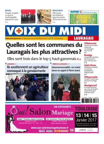 Voix du Midi (Lauragais) - 12 Jan 2017