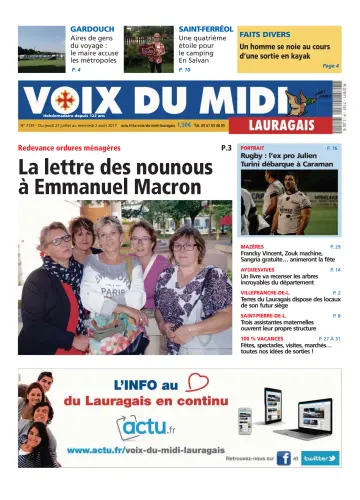 Voix du Midi (Lauragais) - 27 Jul 2017