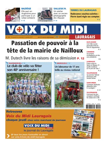 Voix du Midi (Lauragais) - 5 Oct 2017