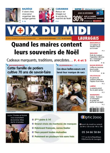 Voix du Midi (Lauragais) - 21 Dec 2017