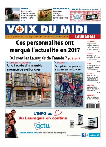 Voix du Midi (Lauragais) - 28 Dec 2017