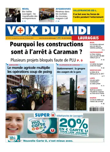 Voix du Midi (Lauragais) - 08 févr. 2018