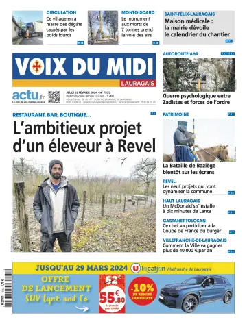 Voix du Midi (Lauragais) - 29 2월 2024