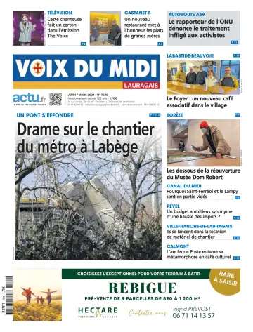 Voix du Midi (Lauragais) - 07 março 2024