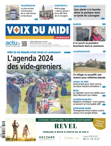 Voix du Midi (Lauragais) - 04 abril 2024