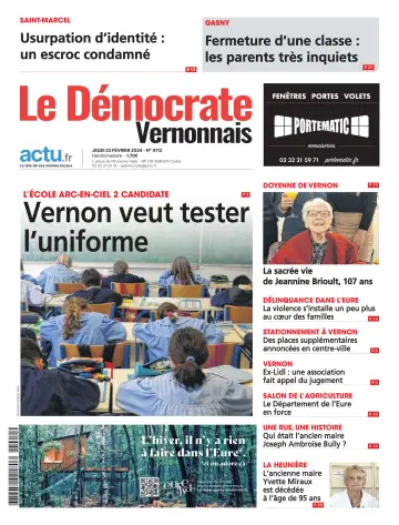 Le Démocrate Vernonnais - 22 二月 2024