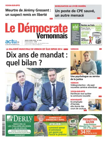 Le Démocrate Vernonnais - 04 4月 2024