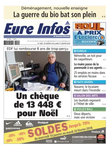 Eure Infos - 9 Jan 2018