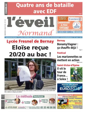 L'Éveil Normand - 06 lug 2016