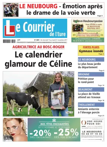Le Courrier de l'Eure - 15 Nov 2017