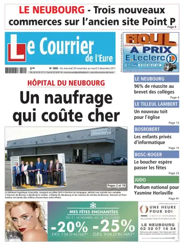 Le Courrier de l'Eure - 29 Nov 2017