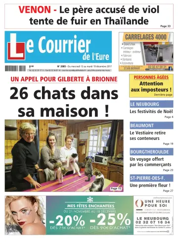 Le Courrier de l'Eure - 13 Dec 2017