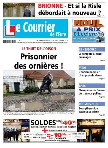 Le Courrier de l'Eure - 10 Jan 2018