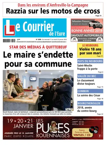 Le Courrier de l'Eure - 17 Jan 2018