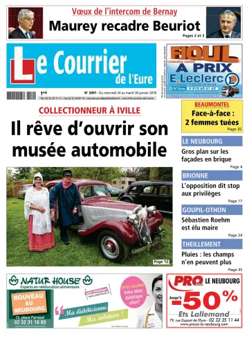Le Courrier de l'Eure - 24 一月 2018