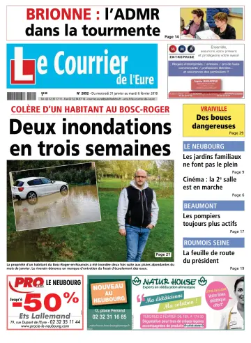 Le Courrier de l'Eure - 31 enero 2018