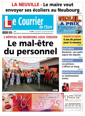 Le Courrier de l'Eure - 7 Chwef 2018