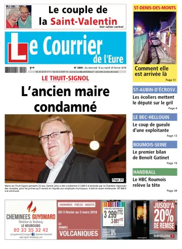 Le Courrier de l'Eure - 14 Feb 2018