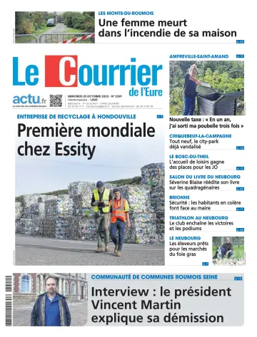 Le Courrier de l'Eure - 25 10月 2023
