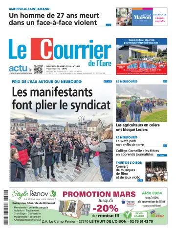 Le Courrier de l'Eure - 20 三月 2024