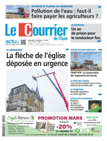 Le Courrier de l'Eure - 27 março 2024