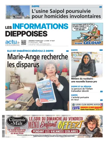 Les Informations Dieppoises - 01 3月 2024