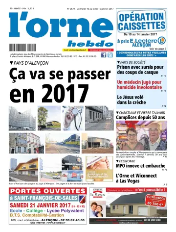L'Orne Hebdo - 10 Jan 2017