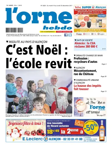 L'Orne Hebdo - 19 Dec 2017