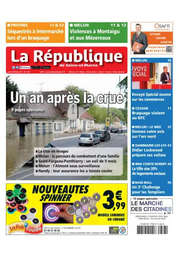 La République de Seine-et-Marne (Édition A-B) - 29 May 2017