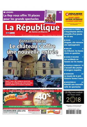 La République de Seine-et-Marne (Édition C) - 1 Jan 2018
