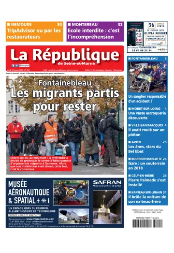 La République de Seine-et-Marne (Édition C) - 22 Jan 2018