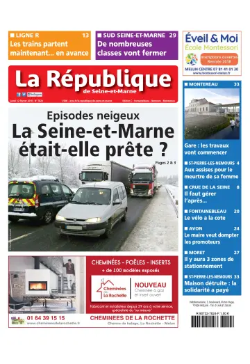 La République de Seine-et-Marne (Édition C) - 12 Feb 2018