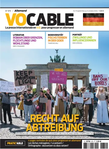 Vocable (Allemagne) - 15 sept. 2022