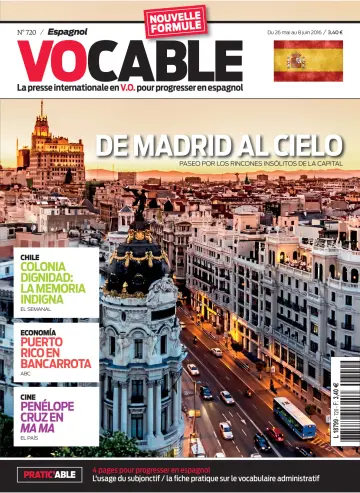 Vocable (Espagnol) - 26 May 2016