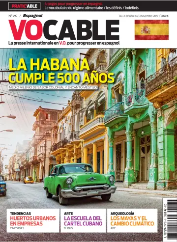 Vocable (Espagnol) - 31 Eki 2019