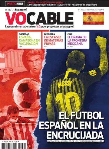 Vocable (Espagnol) - 16 Eyl 2021