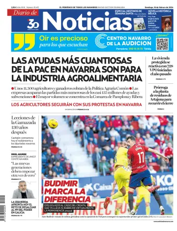 Diario de Noticias (Spain) - 18 Feb 2024