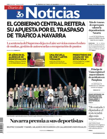 Diario de Noticias (Spain) - 21 Feb 2024