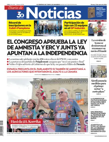 Diario de Noticias (Spain) - 15 Mar 2024