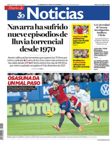 Diario de Noticias (Spain) - 16 四月 2024