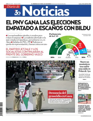 Diario de Noticias (Spain) - 22 Ebri 2024