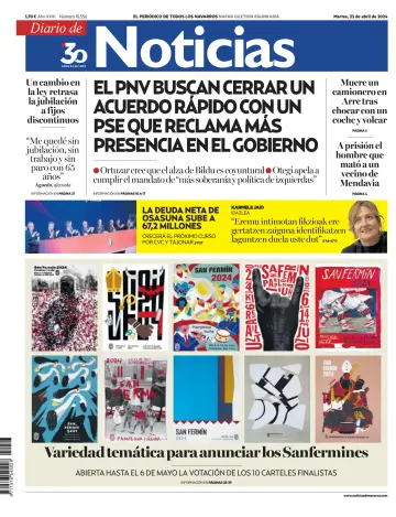 Diario de Noticias (Spain) - 23 四月 2024